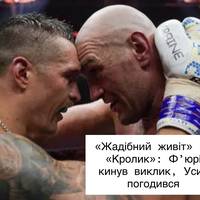«Жадібний живіт» vs «Кролик»: Ф’юрі кинув виклик, Усик погодився