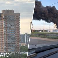 Після атаки дронів у підмосков’ї спалахнула нафтоналивна станція – Astra