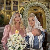 Ірина Білик стала хрещеною матір’ю сина Аліни Гросу