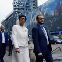 Єврокомісарка Марта Кос відвідала місця російських ударів у Києві