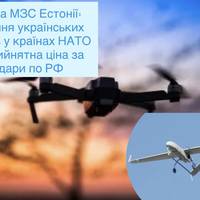 Глава МЗС Естонії: падіння українських дронів у країнах НАТО — прийнятна ціна за удари по РФ
