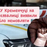 У Кременчуці на сміттєзвалищі виявили тіло немовляти