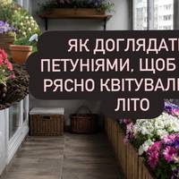 Як доглядати за петуніями, щоб вони рясно квітували все літо