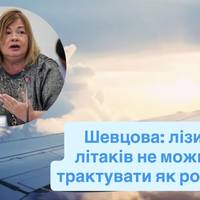 Шевцова: лізинг літаків не можна трактувати як роялті