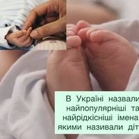 В Україні назвали найпопулярніші та найрідкісніші імена, якими називали дітей